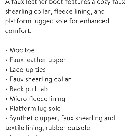 Sperry Top-Sider Juneau Faux Shearling Trim Boot ( women’s) - Picture 6 of 10